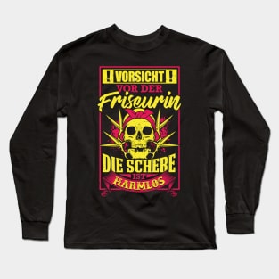 Friseur Friseur Friseur Friseur Friseur Barbershop Long Sleeve T-Shirt